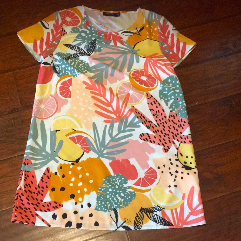 MinkPink Tropical Shift Dress